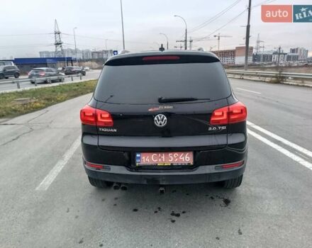 Черный Фольксваген Тигуан, объемом двигателя 2 л и пробегом 172 тыс. км за 12000 $, фото 6 на Automoto.ua