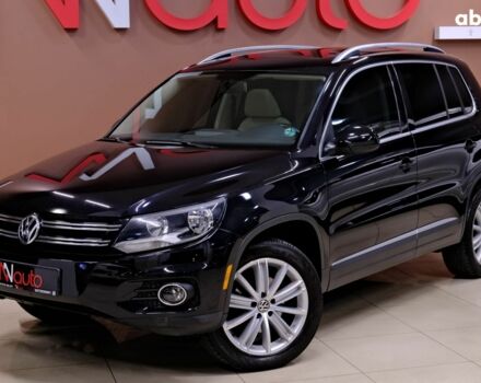 Черный Фольксваген Тигуан, объемом двигателя 2 л и пробегом 195 тыс. км за 11900 $, фото 1 на Automoto.ua