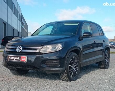 Чорний Фольксваген Тігуан, об'ємом двигуна 2 л та пробігом 255 тис. км за 13440 $, фото 2 на Automoto.ua