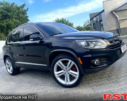 Черный Фольксваген Тигуан, объемом двигателя 2 л и пробегом 246 тыс. км за 9000 $, фото 4 на Automoto.ua