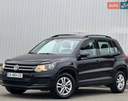Черный Фольксваген Тигуан, объемом двигателя 1.98 л и пробегом 180 тыс. км за 11800 $, фото 1 на Automoto.ua