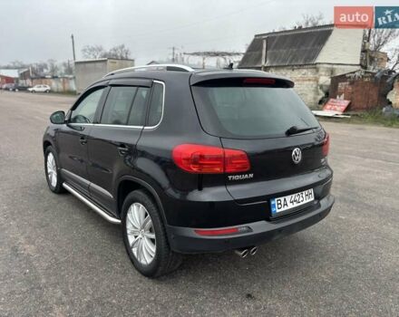 Черный Фольксваген Тигуан, объемом двигателя 2 л и пробегом 126 тыс. км за 14200 $, фото 5 на Automoto.ua