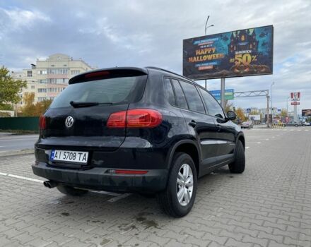 Черный Фольксваген Тигуан, объемом двигателя 2 л и пробегом 178 тыс. км за 12500 $, фото 2 на Automoto.ua