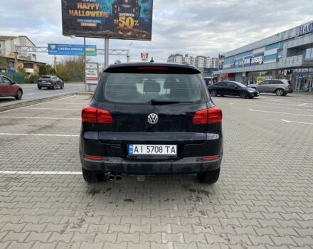 Черный Фольксваген Тигуан, объемом двигателя 2 л и пробегом 178 тыс. км за 12500 $, фото 3 на Automoto.ua