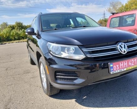 Черный Фольксваген Тигуан, объемом двигателя 2 л и пробегом 190 тыс. км за 12800 $, фото 2 на Automoto.ua