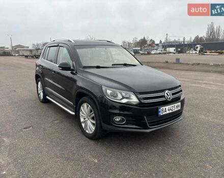 Черный Фольксваген Тигуан, объемом двигателя 2 л и пробегом 126 тыс. км за 14200 $, фото 10 на Automoto.ua