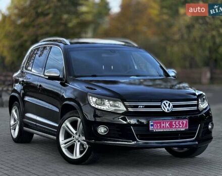 Черный Фольксваген Тигуан, объемом двигателя 2 л и пробегом 139 тыс. км за 17900 $, фото 1 на Automoto.ua