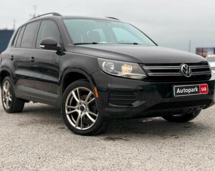 Черный Фольксваген Тигуан, объемом двигателя 2 л и пробегом 153 тыс. км за 10940 $, фото 2 на Automoto.ua