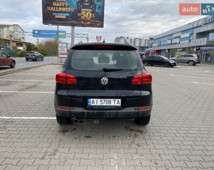 Черный Фольксваген Тигуан, объемом двигателя 1.98 л и пробегом 178 тыс. км за 12500 $, фото 3 на Automoto.ua