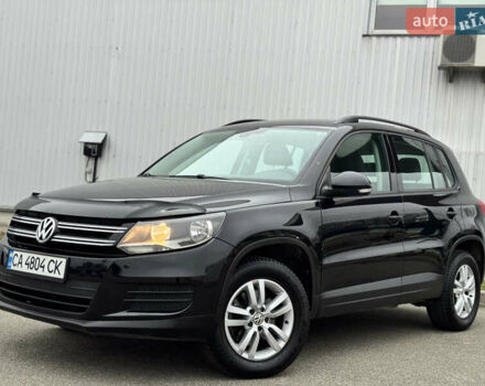 Черный Фольксваген Тигуан, объемом двигателя 1.98 л и пробегом 180 тыс. км за 11800 $, фото 2 на Automoto.ua