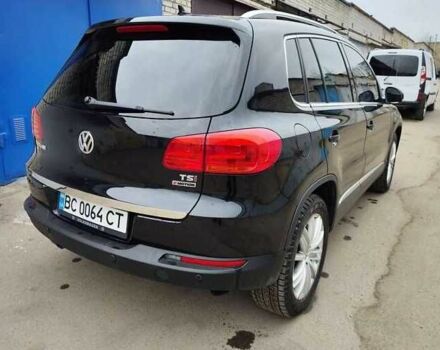 Черный Фольксваген Тигуан, объемом двигателя 2 л и пробегом 122 тыс. км за 9000 $, фото 1 на Automoto.ua