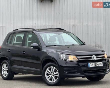 Черный Фольксваген Тигуан, объемом двигателя 1.98 л и пробегом 180 тыс. км за 11800 $, фото 7 на Automoto.ua