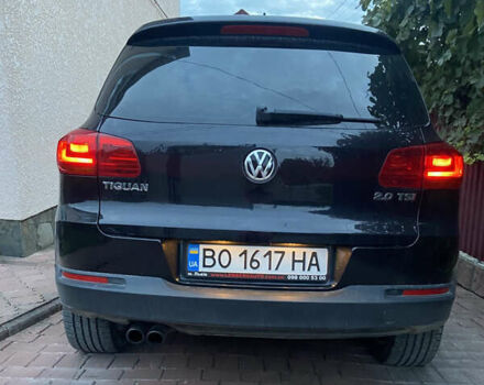 Черный Фольксваген Тигуан, объемом двигателя 1.98 л и пробегом 155 тыс. км за 12800 $, фото 3 на Automoto.ua