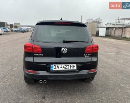 Черный Фольксваген Тигуан, объемом двигателя 2 л и пробегом 126 тыс. км за 14200 $, фото 6 на Automoto.ua