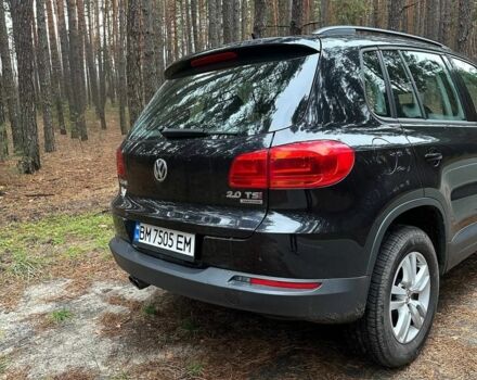 Черный Фольксваген Тигуан, объемом двигателя 2 л и пробегом 240 тыс. км за 12200 $, фото 1 на Automoto.ua