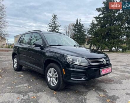 Черный Фольксваген Тигуан, объемом двигателя 1.98 л и пробегом 195 тыс. км за 12250 $, фото 2 на Automoto.ua