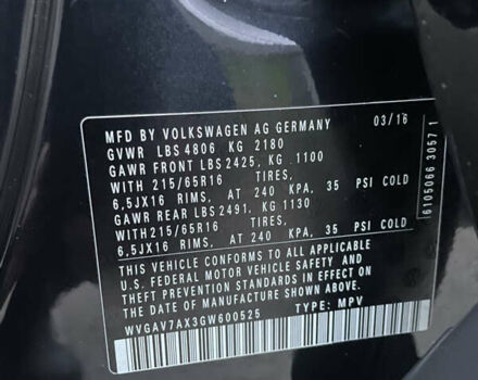 Черный Фольксваген Тигуан, объемом двигателя 2 л и пробегом 166 тыс. км за 13990 $, фото 12 на Automoto.ua
