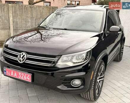 Черный Фольксваген Тигуан, объемом двигателя 1.98 л и пробегом 146 тыс. км за 14900 $, фото 5 на Automoto.ua