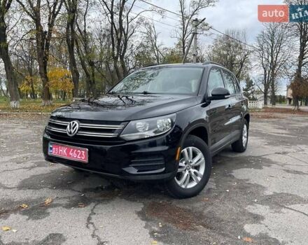 Черный Фольксваген Тигуан, объемом двигателя 1.98 л и пробегом 195 тыс. км за 12250 $, фото 1 на Automoto.ua