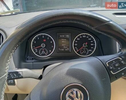 Черный Фольксваген Тигуан, объемом двигателя 1.98 л и пробегом 156 тыс. км за 16000 $, фото 13 на Automoto.ua