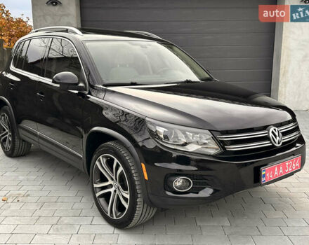 Черный Фольксваген Тигуан, объемом двигателя 1.98 л и пробегом 146 тыс. км за 14900 $, фото 1 на Automoto.ua