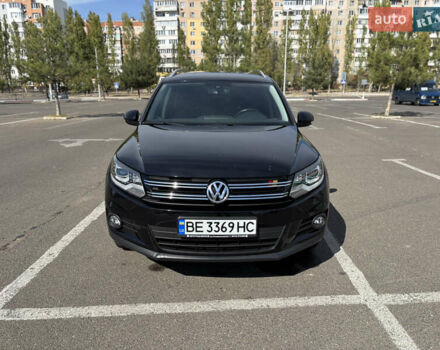 Черный Фольксваген Тигуан, объемом двигателя 1.4 л и пробегом 123 тыс. км за 15800 $, фото 13 на Automoto.ua