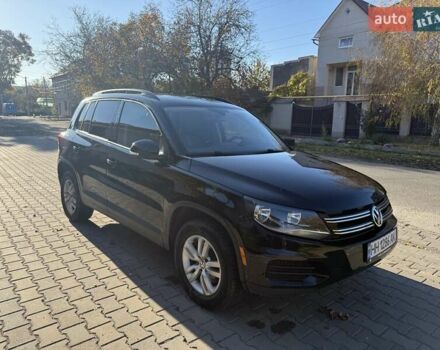Черный Фольксваген Тигуан, объемом двигателя 1.98 л и пробегом 150 тыс. км за 15000 $, фото 4 на Automoto.ua