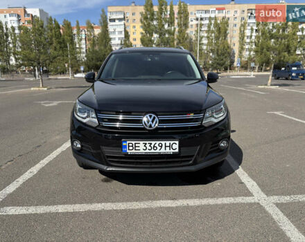 Черный Фольксваген Тигуан, объемом двигателя 1.4 л и пробегом 123 тыс. км за 15800 $, фото 14 на Automoto.ua