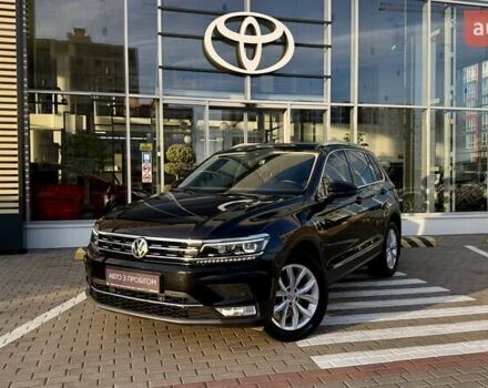 Черный Фольксваген Тигуан, объемом двигателя 1.98 л и пробегом 112 тыс. км за 24800 $, фото 1 на Automoto.ua