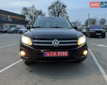 Черный Фольксваген Тигуан, объемом двигателя 1.98 л и пробегом 155 тыс. км за 14999 $, фото 1 на Automoto.ua
