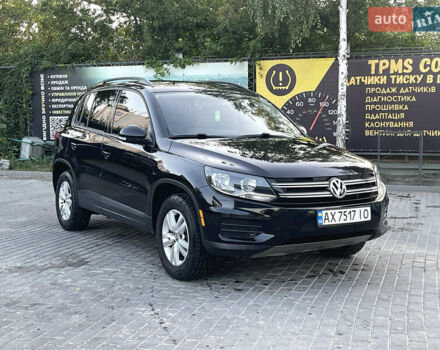 Черный Фольксваген Тигуан, объемом двигателя 1.98 л и пробегом 120 тыс. км за 12999 $, фото 2 на Automoto.ua