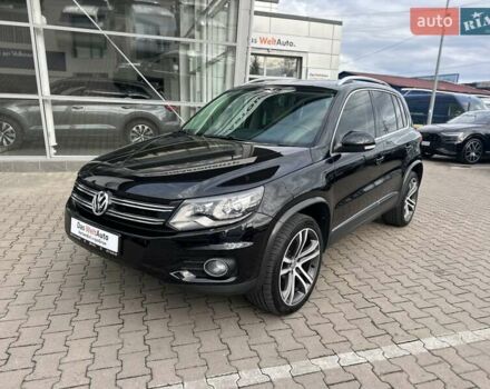 Чорний Фольксваген Тігуан, об'ємом двигуна 1.98 л та пробігом 155 тис. км за 14999 $, фото 2 на Automoto.ua