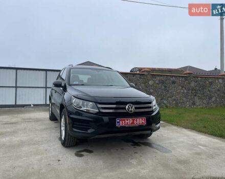 Черный Фольксваген Тигуан, объемом двигателя 2 л и пробегом 166 тыс. км за 13990 $, фото 1 на Automoto.ua