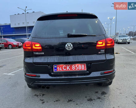 Черный Фольксваген Тигуан, объемом двигателя 1.98 л и пробегом 155 тыс. км за 14999 $, фото 5 на Automoto.ua