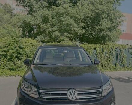 Черный Фольксваген Тигуан, объемом двигателя 1.98 л и пробегом 140 тыс. км за 15500 $, фото 1 на Automoto.ua