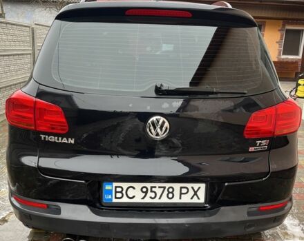 Черный Фольксваген Тигуан, объемом двигателя 2 л и пробегом 171 тыс. км за 11111 $, фото 3 на Automoto.ua