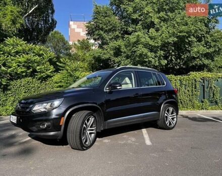 Черный Фольксваген Тигуан, объемом двигателя 1.98 л и пробегом 140 тыс. км за 15500 $, фото 2 на Automoto.ua