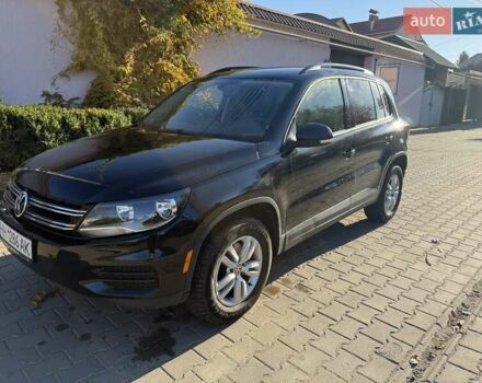 Черный Фольксваген Тигуан, объемом двигателя 1.98 л и пробегом 150 тыс. км за 15000 $, фото 3 на Automoto.ua