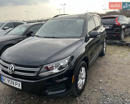 Черный Фольксваген Тигуан, объемом двигателя 2 л и пробегом 174 тыс. км за 13450 $, фото 1 на Automoto.ua