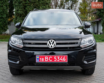Черный Фольксваген Тигуан, объемом двигателя 1.98 л и пробегом 119 тыс. км за 14550 $, фото 1 на Automoto.ua