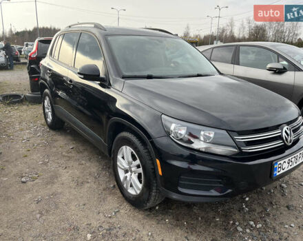 Черный Фольксваген Тигуан, объемом двигателя 2 л и пробегом 174 тыс. км за 13450 $, фото 2 на Automoto.ua