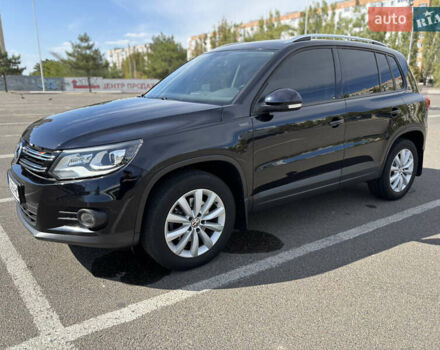 Черный Фольксваген Тигуан, объемом двигателя 1.4 л и пробегом 123 тыс. км за 15800 $, фото 16 на Automoto.ua