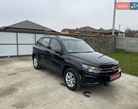 Черный Фольксваген Тигуан, объемом двигателя 2 л и пробегом 166 тыс. км за 13990 $, фото 3 на Automoto.ua