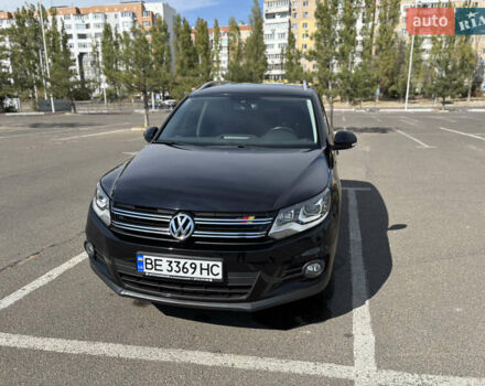 Черный Фольксваген Тигуан, объемом двигателя 1.4 л и пробегом 123 тыс. км за 15800 $, фото 12 на Automoto.ua