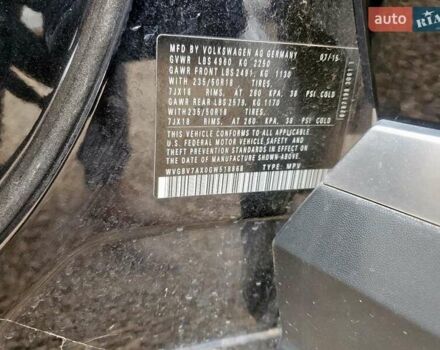 Черный Фольксваген Тигуан, объемом двигателя 1.98 л и пробегом 126 тыс. км за 1900 $, фото 12 на Automoto.ua