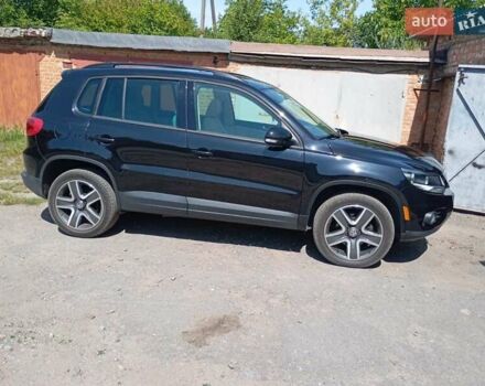Черный Фольксваген Тигуан, объемом двигателя 1.98 л и пробегом 156 тыс. км за 16000 $, фото 3 на Automoto.ua