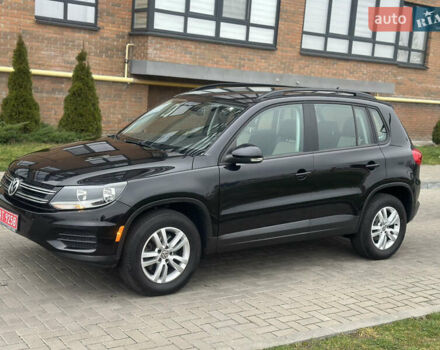 Черный Фольксваген Тигуан, объемом двигателя 2 л и пробегом 161 тыс. км за 13999 $, фото 1 на Automoto.ua