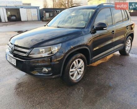 Черный Фольксваген Тигуан, объемом двигателя 1.98 л и пробегом 83 тыс. км за 12800 $, фото 2 на Automoto.ua
