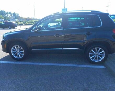 Черный Фольксваген Тигуан, объемом двигателя 2 л и пробегом 70 тыс. км за 9000 $, фото 3 на Automoto.ua