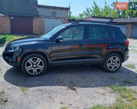 Черный Фольксваген Тигуан, объемом двигателя 1.98 л и пробегом 156 тыс. км за 16000 $, фото 2 на Automoto.ua